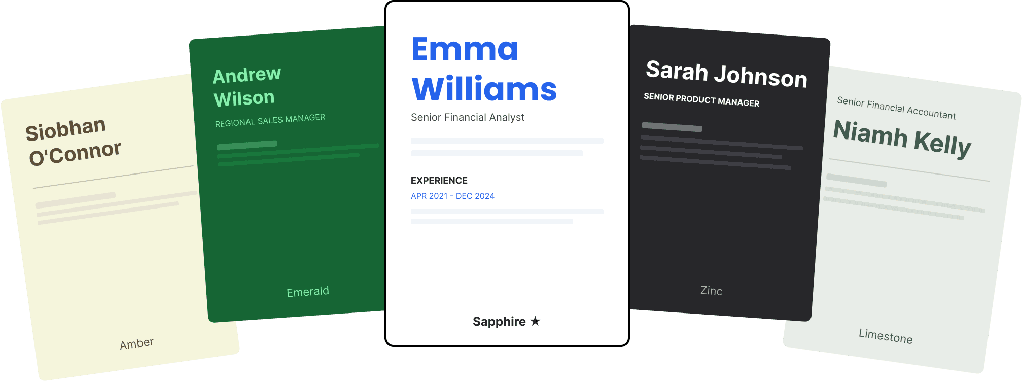 Landing background showcase